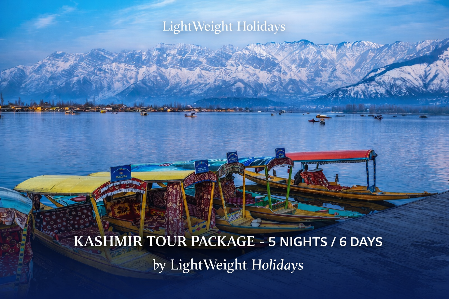 Kashmir Tour 5N6D